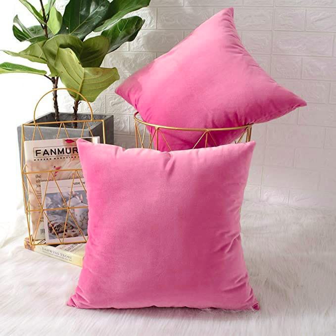 All Plain Velvet Cushion Covers