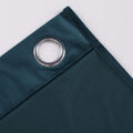 Teal 1 pair 2 Panels Plain Velvet Curtains