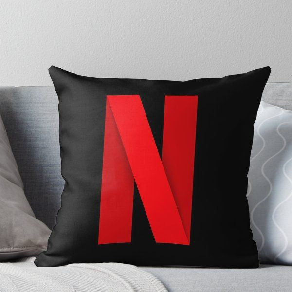 Netflix Laser Cut Velvet Cushion Covers