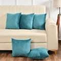Zink Pack Of 5 PCs Plain Velvet Cushion Covers