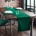 Green Velvet 3 PCs Table Runner Mats Set