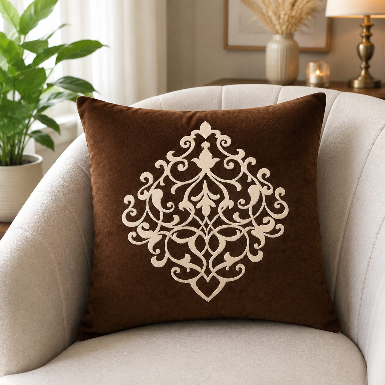 Motive Laser Cutwork Cushion Covers