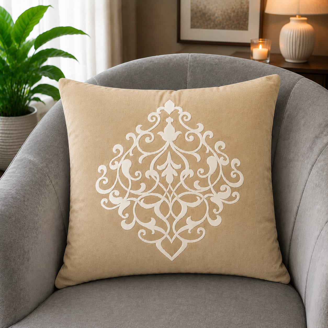 Motive Laser Cutwork Cushion Covers