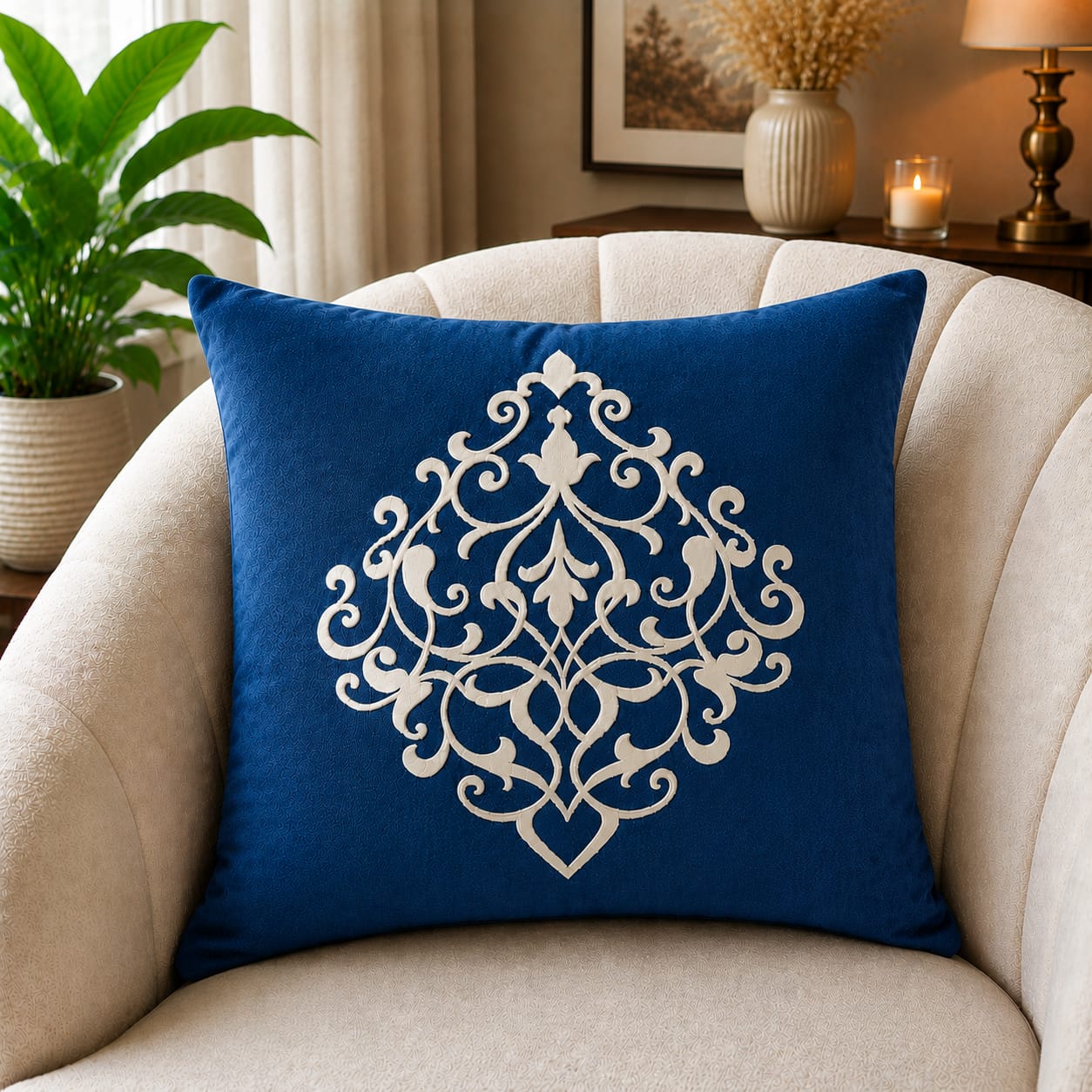Motive Laser Cutwork Cushion Covers