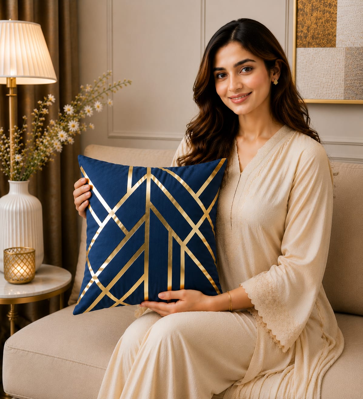 Luxury Laser Cut Velvet Cushion Covers