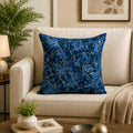 Blue Luxury Texture Velvet Cushion Covers