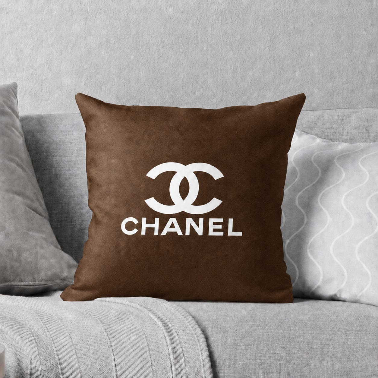 Chanel Velvet Cushion Covers