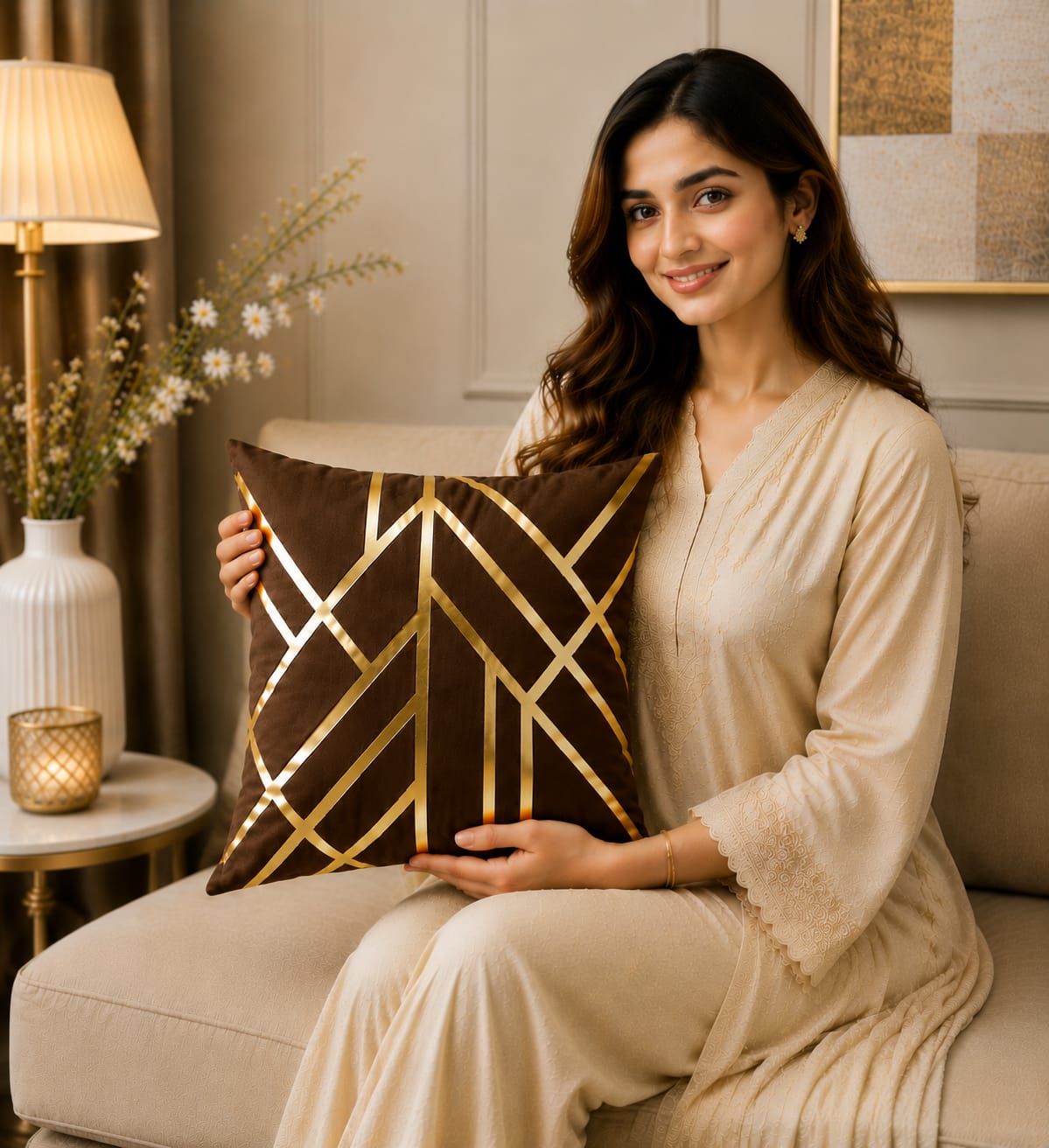 Luxury Laser Cut Velvet Cushion Covers