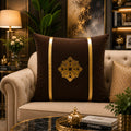 Stribe Motive Laser Cut work Cushion Covers