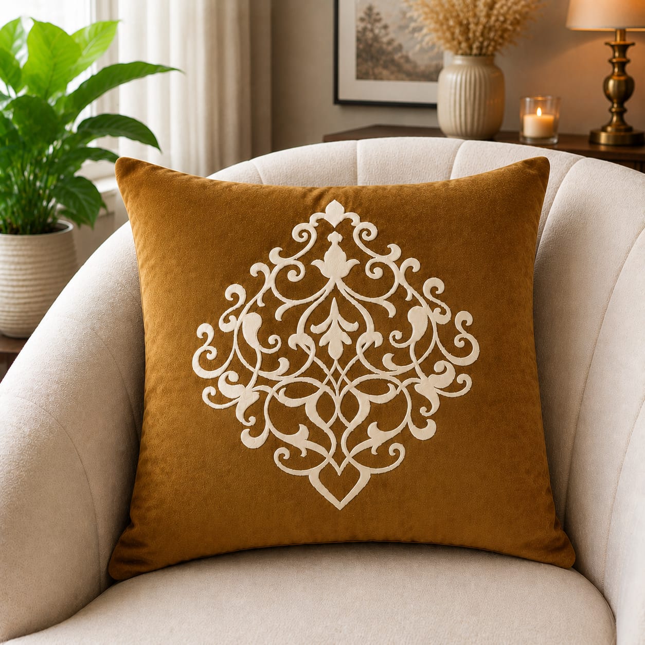 Motive Laser Cutwork Cushion Covers