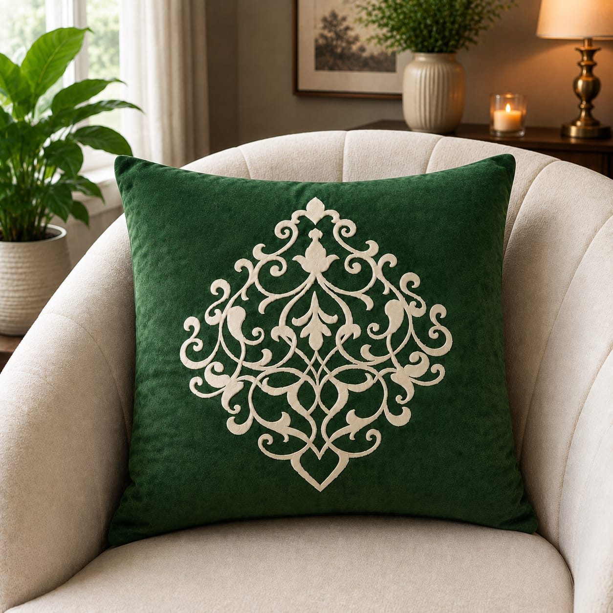 Motive Laser Cutwork Cushion Covers