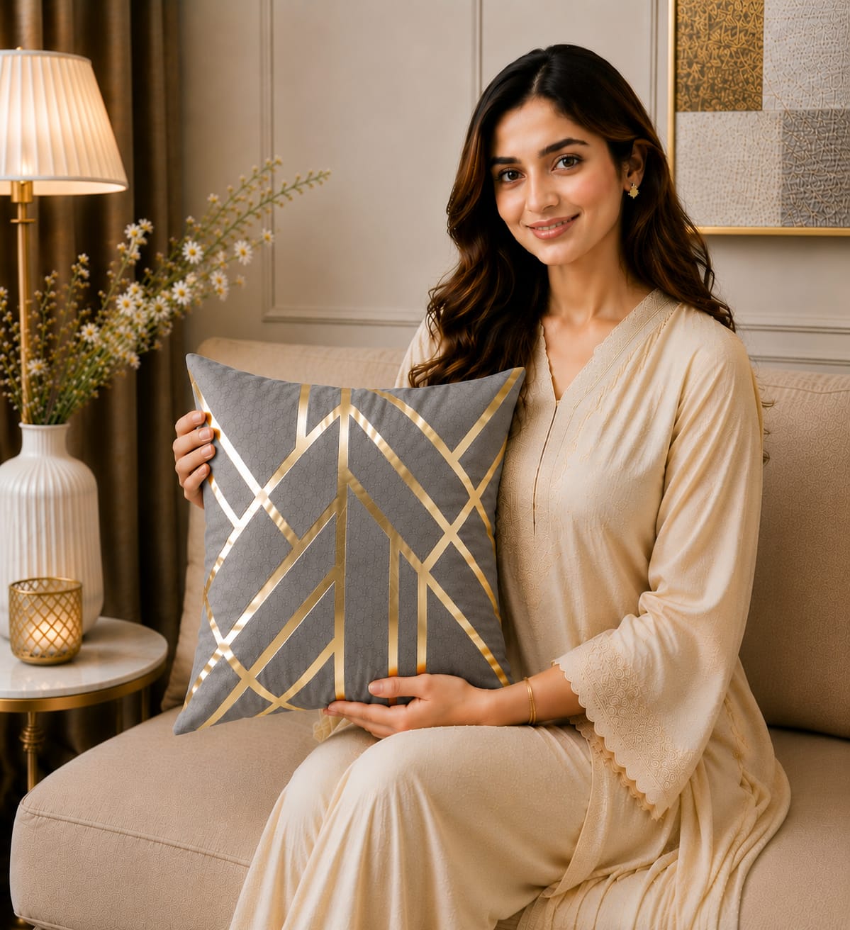 Luxury Laser Cut Velvet Cushion Covers