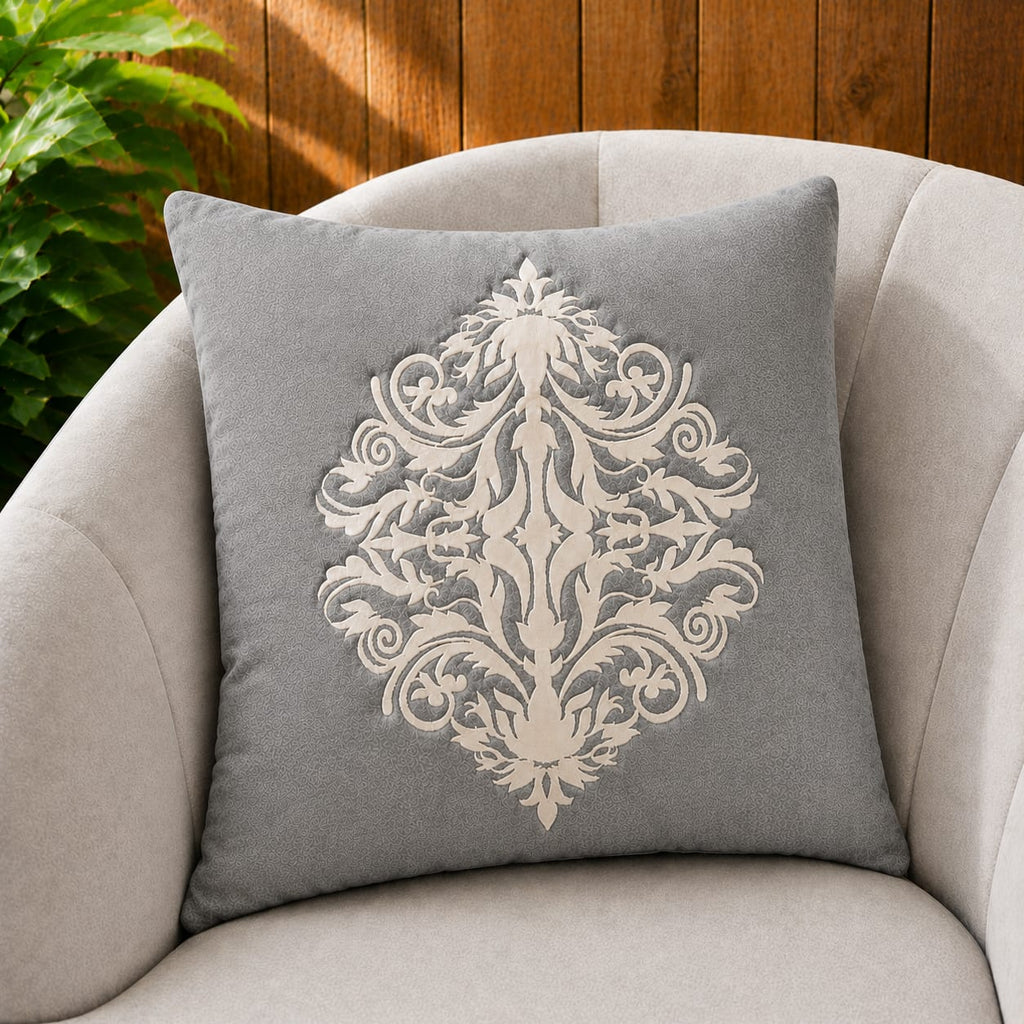 Decent Motive Laser Cut work Cushion Covers