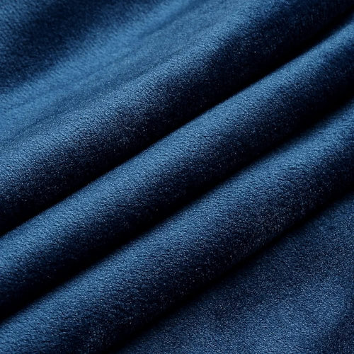 Blue 1 Pair 2 PCs Plain Velvet Pillow Covers