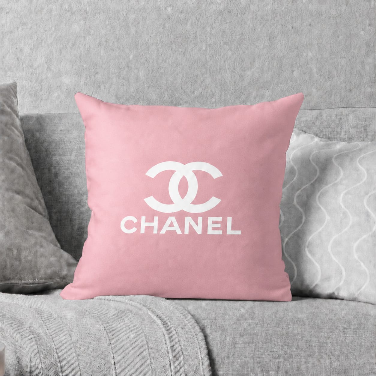 Chanel Velvet Cushion Covers
