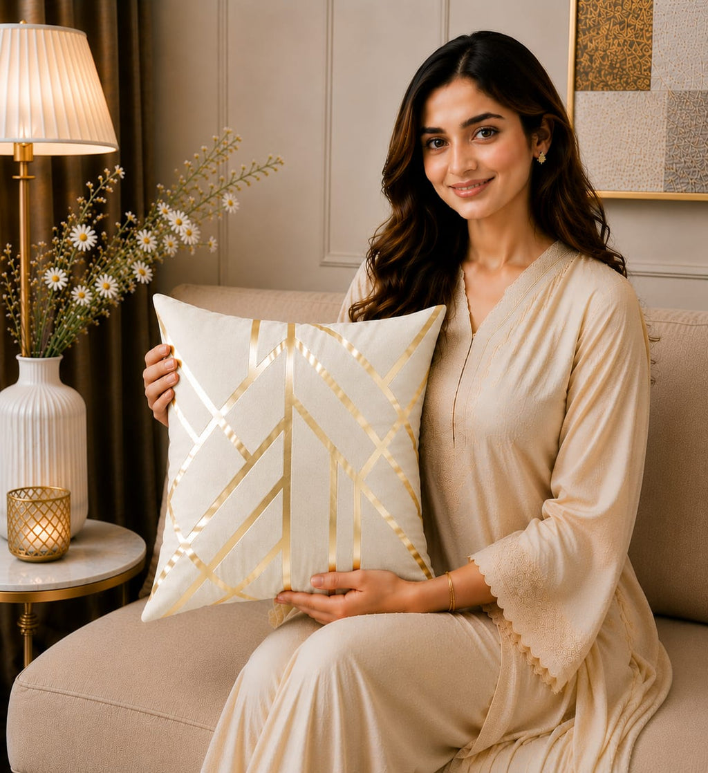 Luxury Laser Cut Velvet Cushion Covers