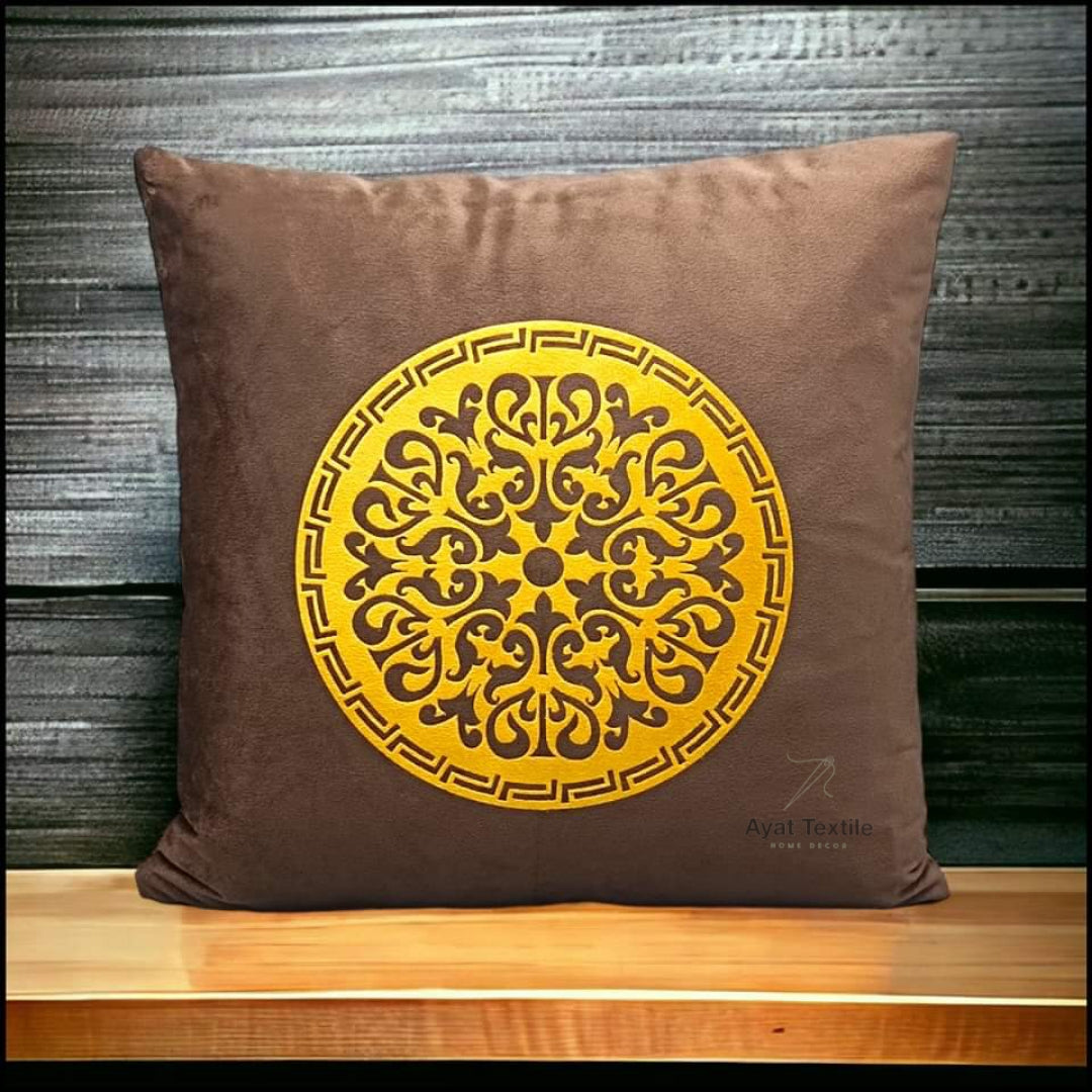 Gol Motive Laser Cut Cushion Covers