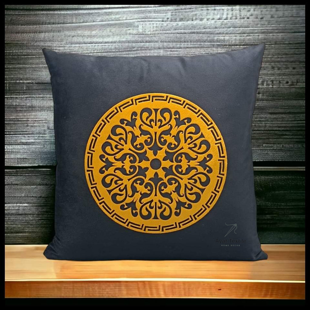 Gol Motive Laser Cut Cushion Covers