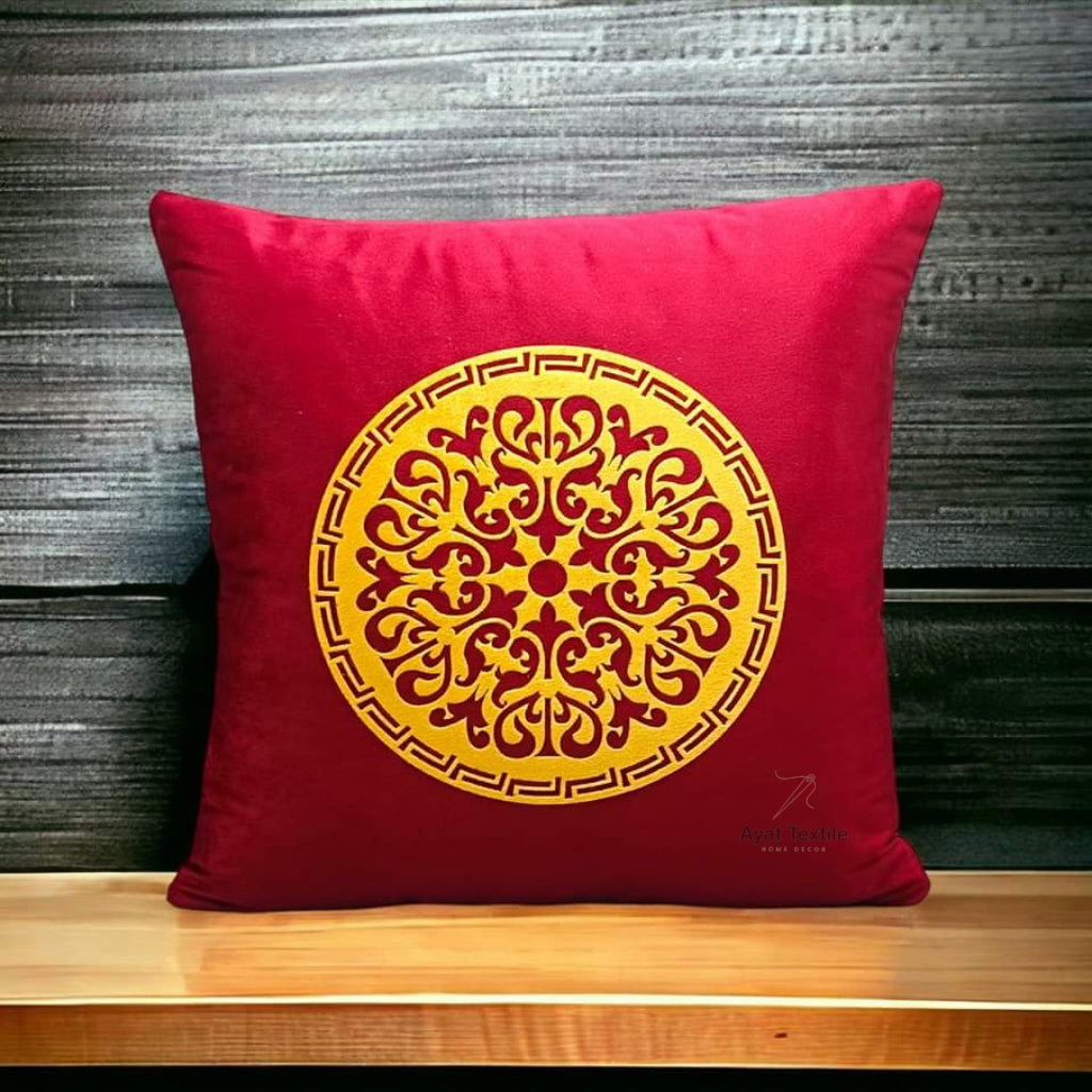 Gol Motive Laser Cut Cushion Covers