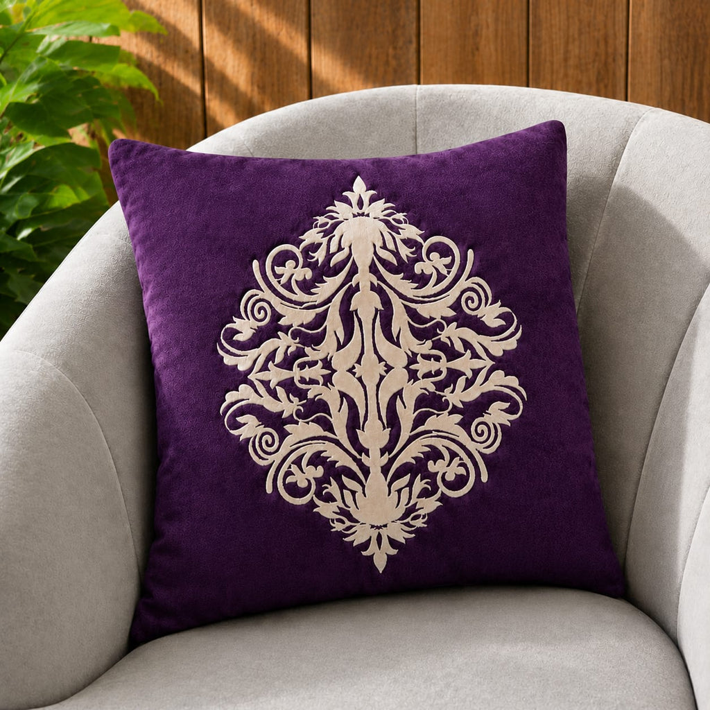 Decent Motive Laser Cut work Cushion Covers