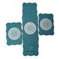 Zink 3 PCs Table Runner Set Jute Fabric