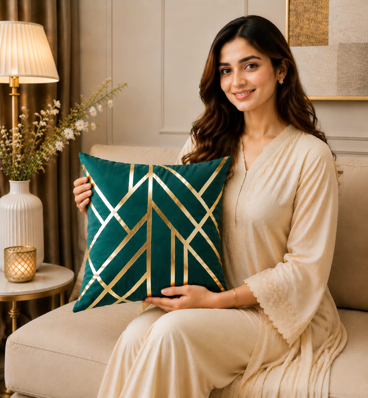 Luxury Laser Cut Velvet Cushion Covers