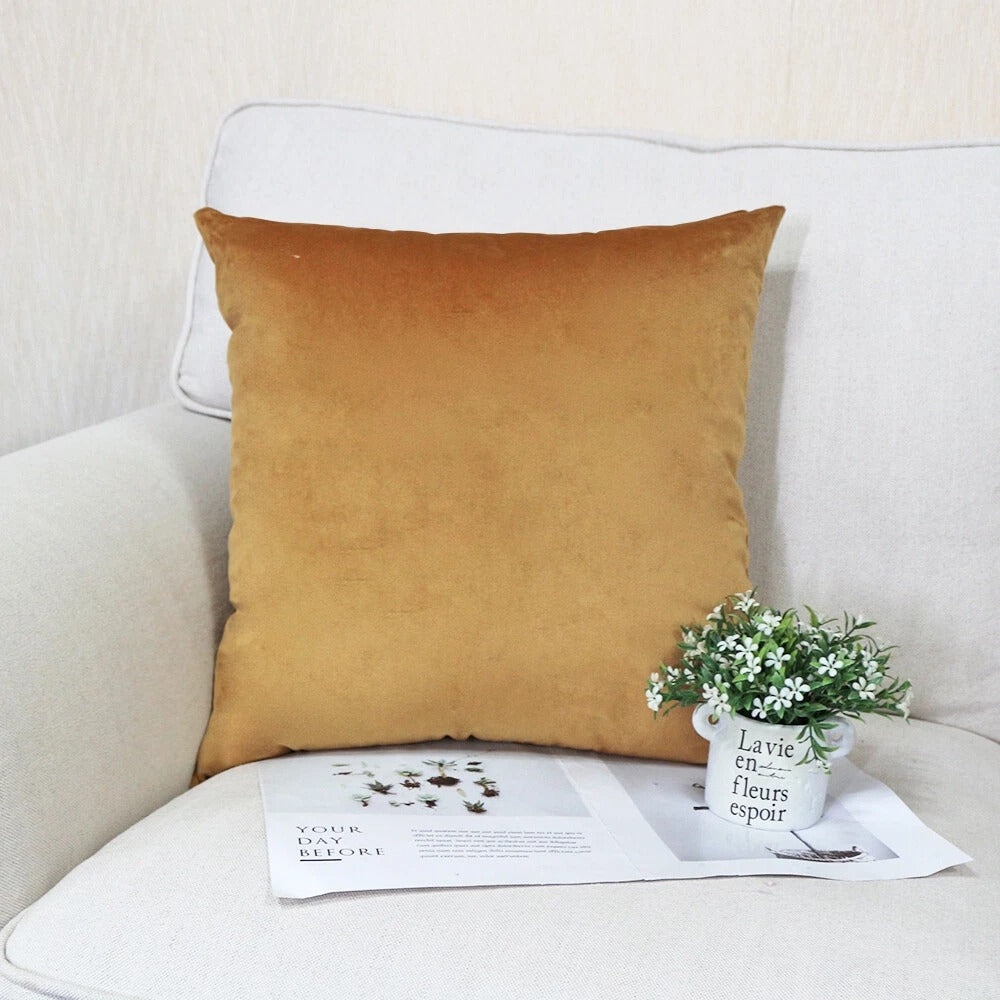 All Plain Velvet Cushion Covers